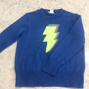J Crew lightening bolt sweater